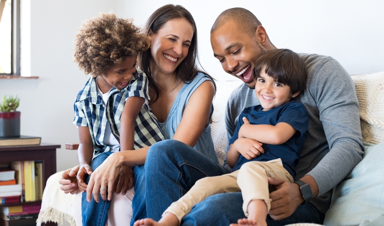 Familia feliz